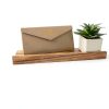 WOWKIT Pegboard Shelf 3-Piece Wooden Wall-Mounted Set 14x4 Heavy Duty-2