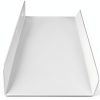 Rannb Heavy Duty Metal Pegboard Shelf White Small – Steel Storage-2